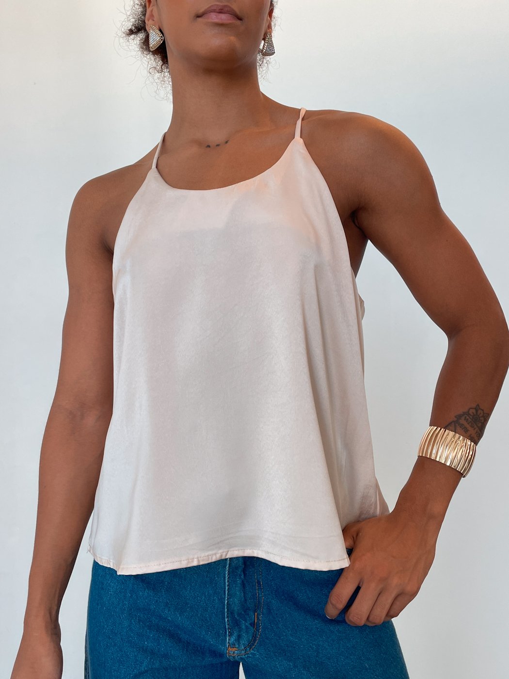 21 regata feminina com alcinha bata acetinada lorena