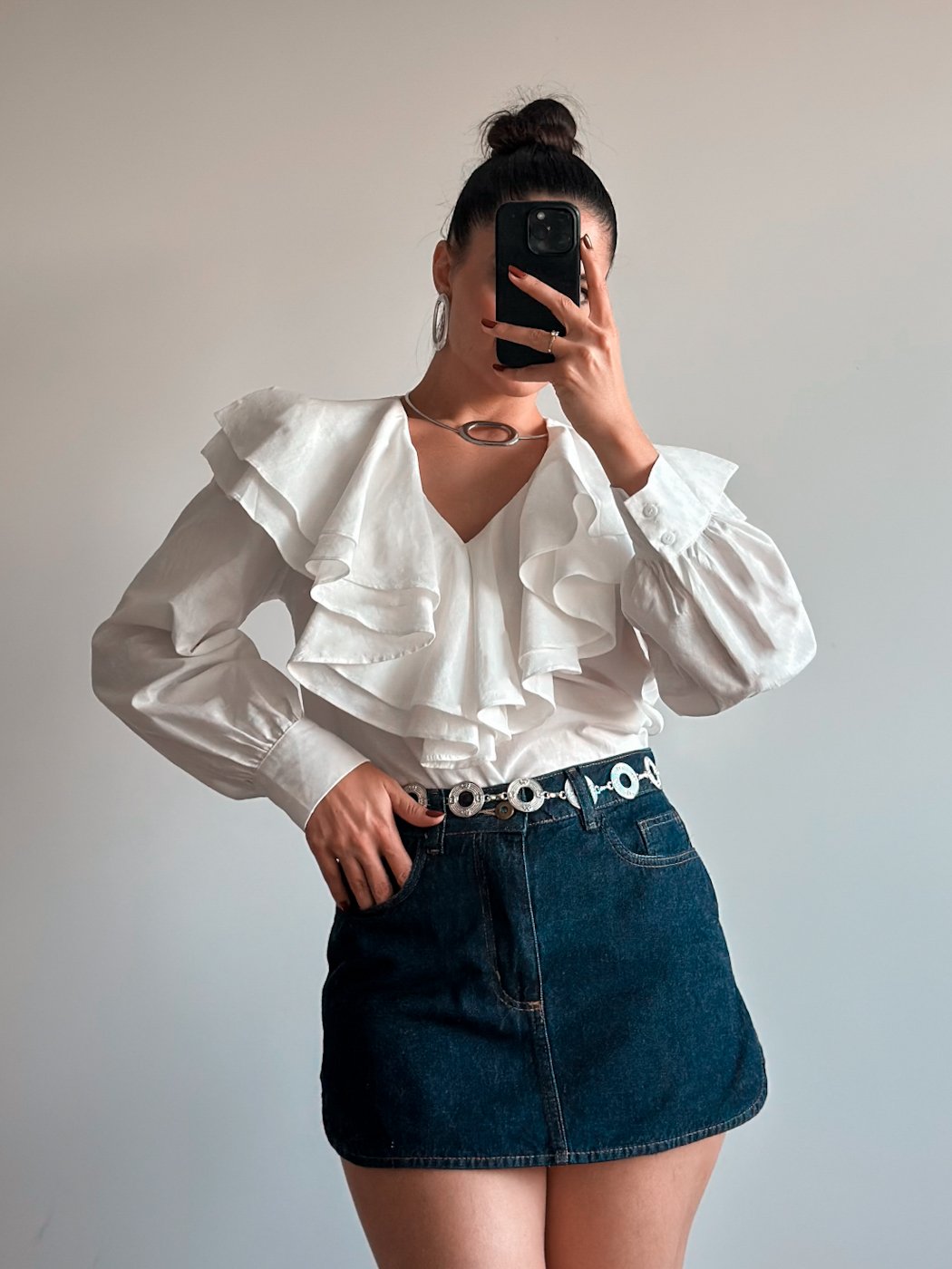 07 blusa de viscolinho com manga longa e babados frontais soleil