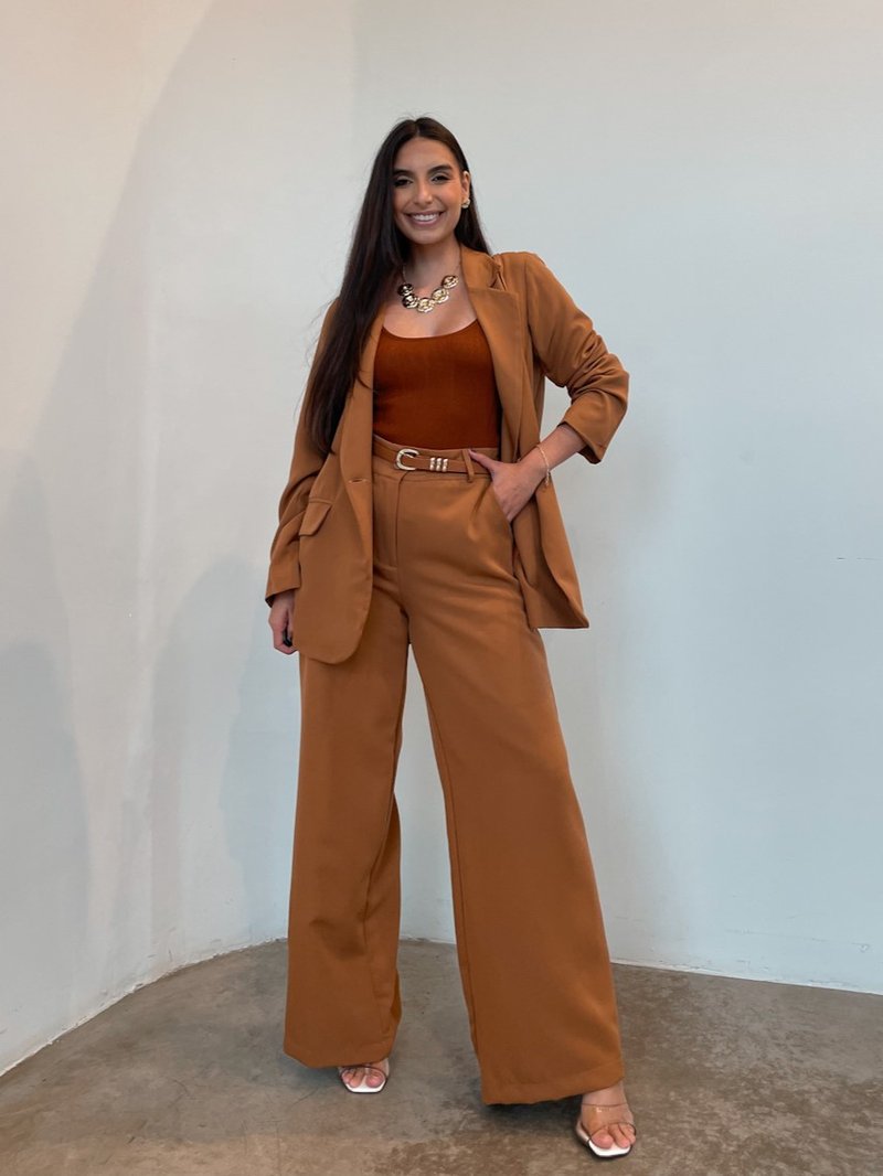 Social Pantalona Modelos Pantalona Conjunto Blazer E Calça