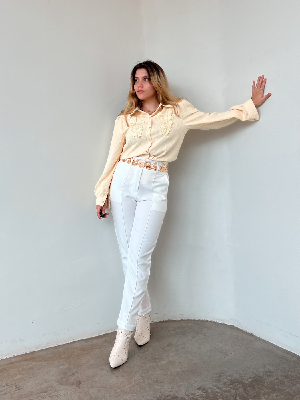 25 camisa feminina grao de arroz gripir frontal bela