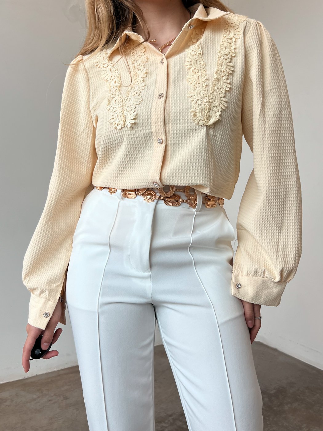 26 camisa feminina grao de arroz gripir frontal bela