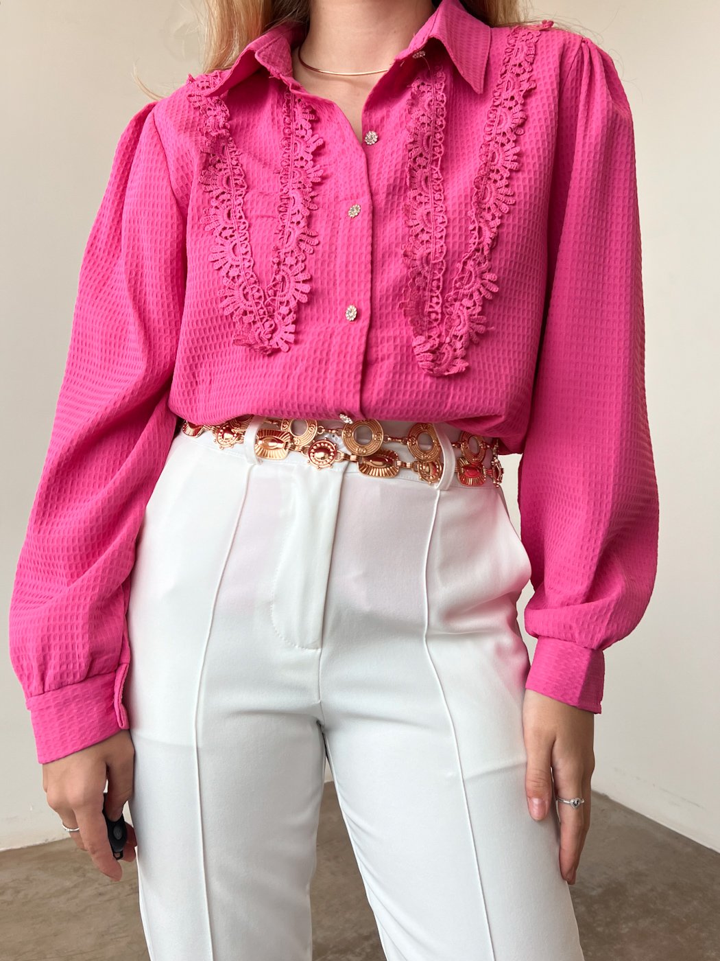 31 camisa feminina grao de arroz gripir frontal bela