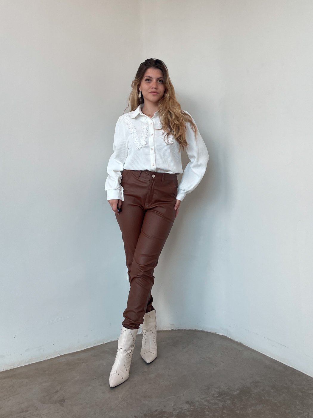 39 camisa feminina grao de arroz gripir frontal bela