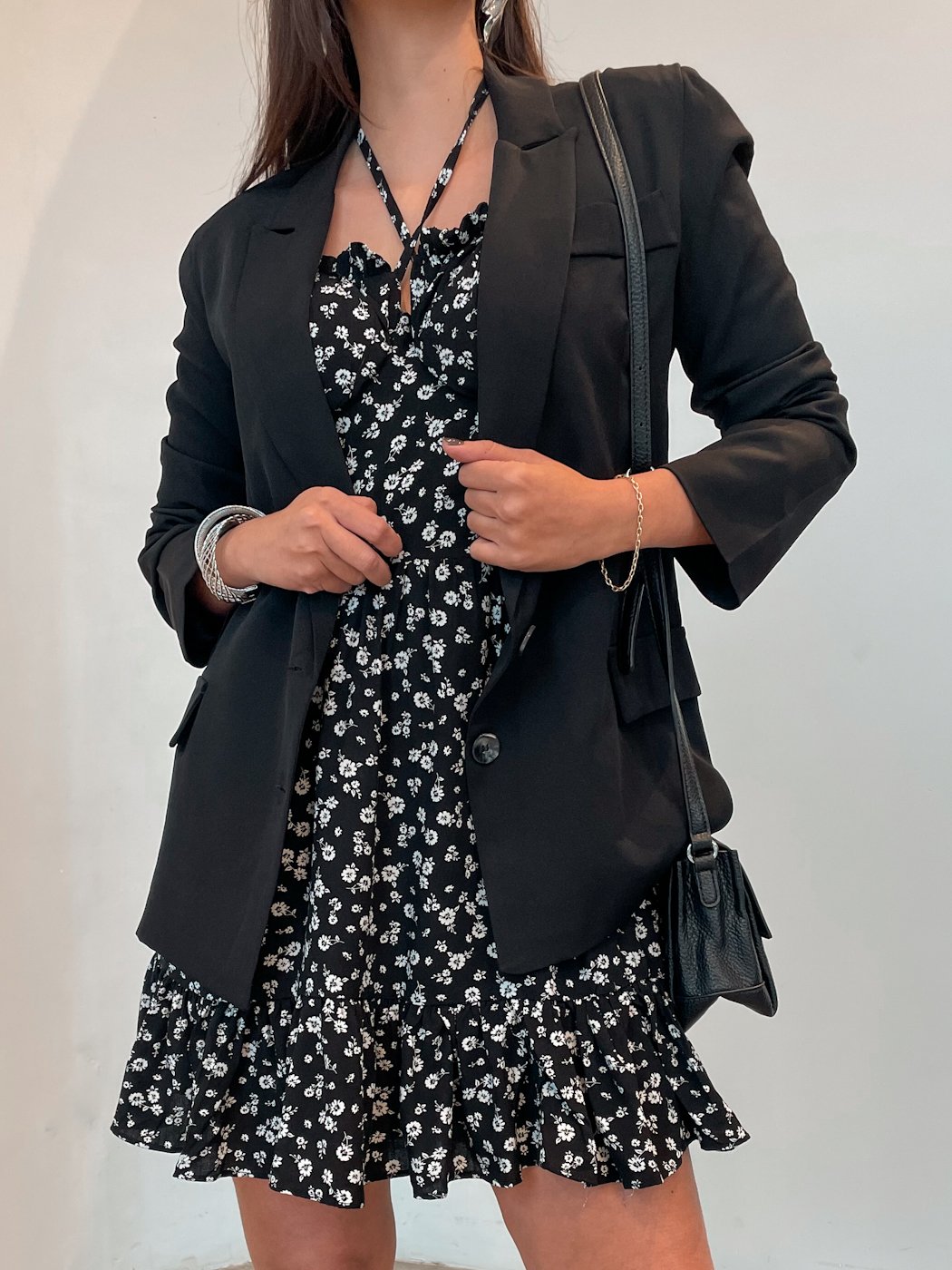 14 blazer 2 botoes mescla com lapela liz