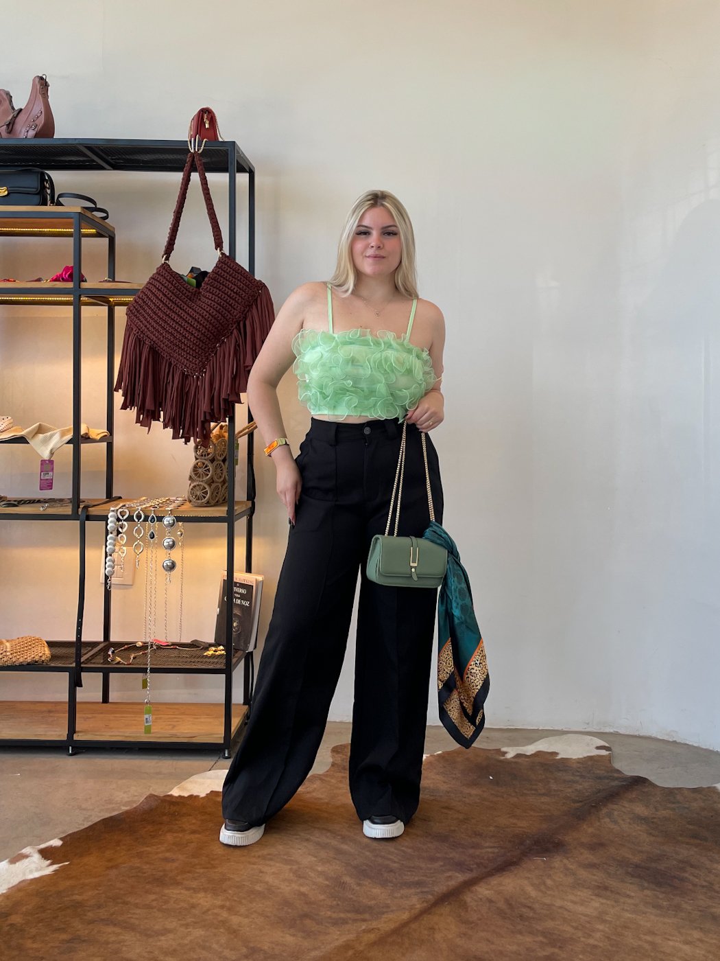 13 top feminino canelado com tule em forma organica ana