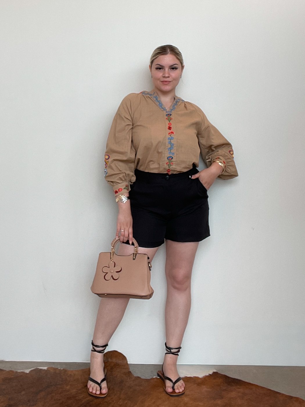 14 short social crepe com bolso faca 25 isabele