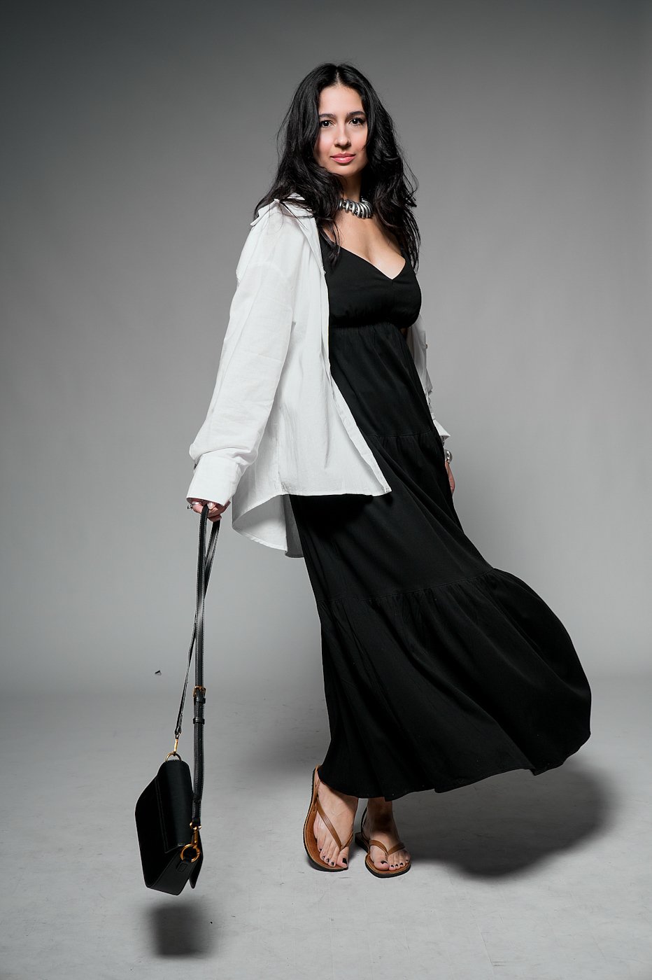 16 vestido feminino longo viscose encorpada 3 marias alca 25 wendy