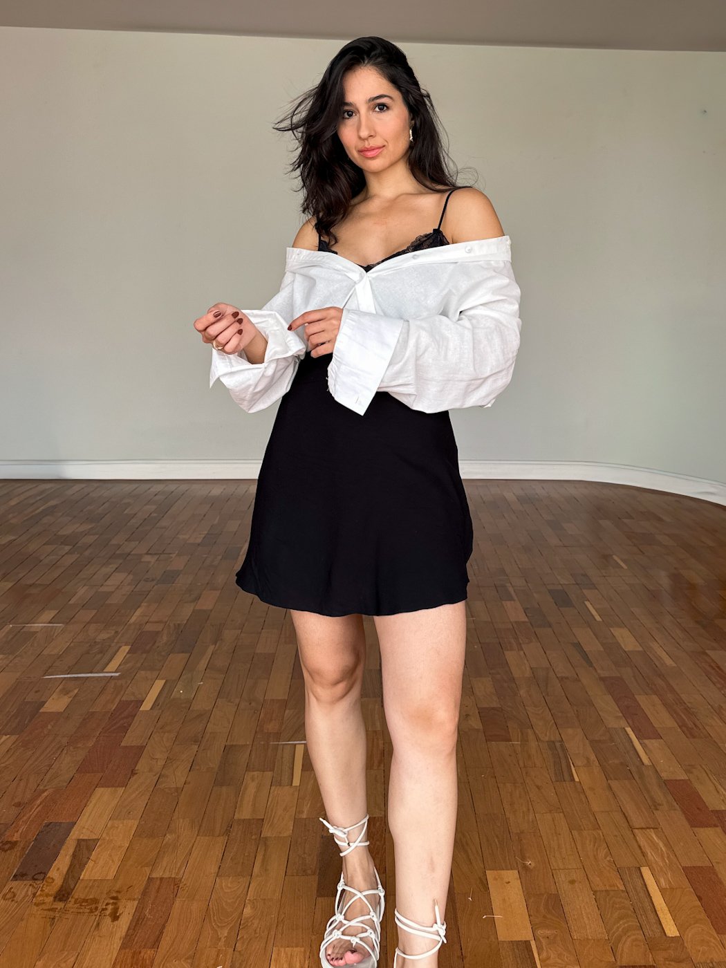 24 camisa feminina classica algodao e linho mayra