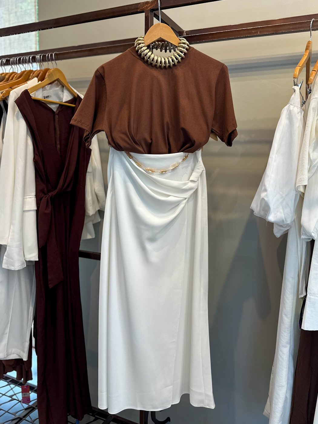 01 camiseta gola careca basica fio 30 caju