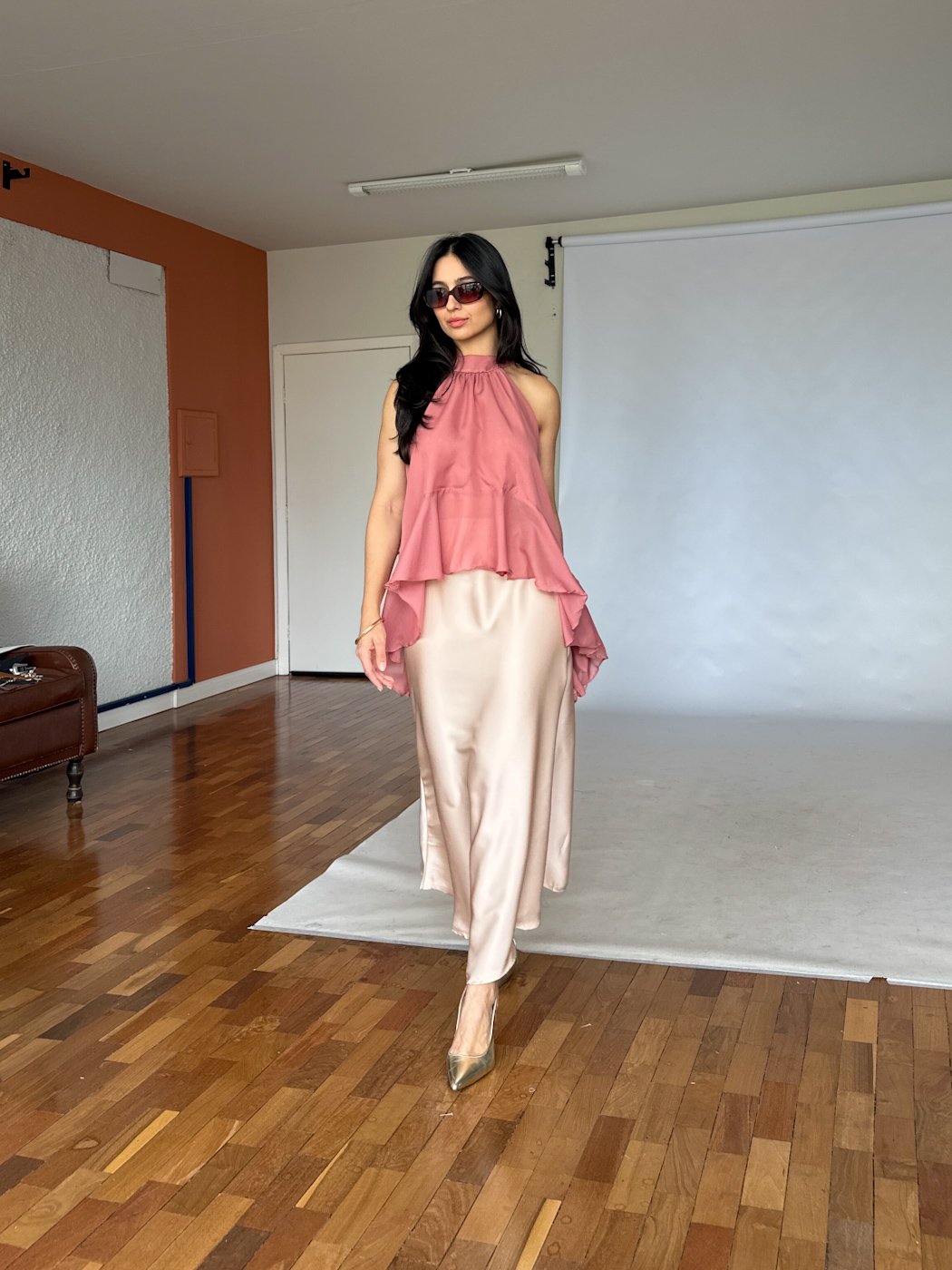 16 blusa feminina de voal cavada mulet duda