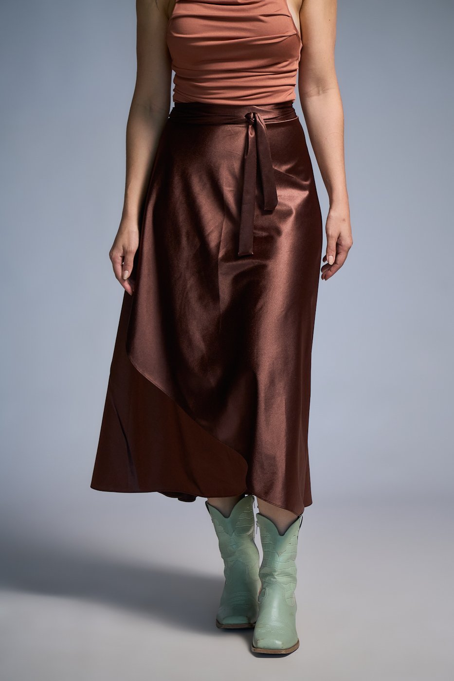 18 saia envelope de malha acetinada encorpada vick