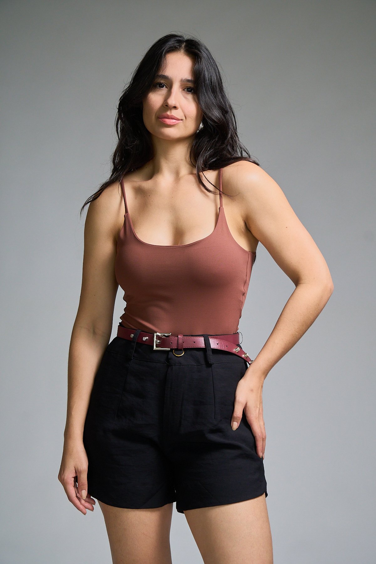 06 body de poliamida com alca fina sofia