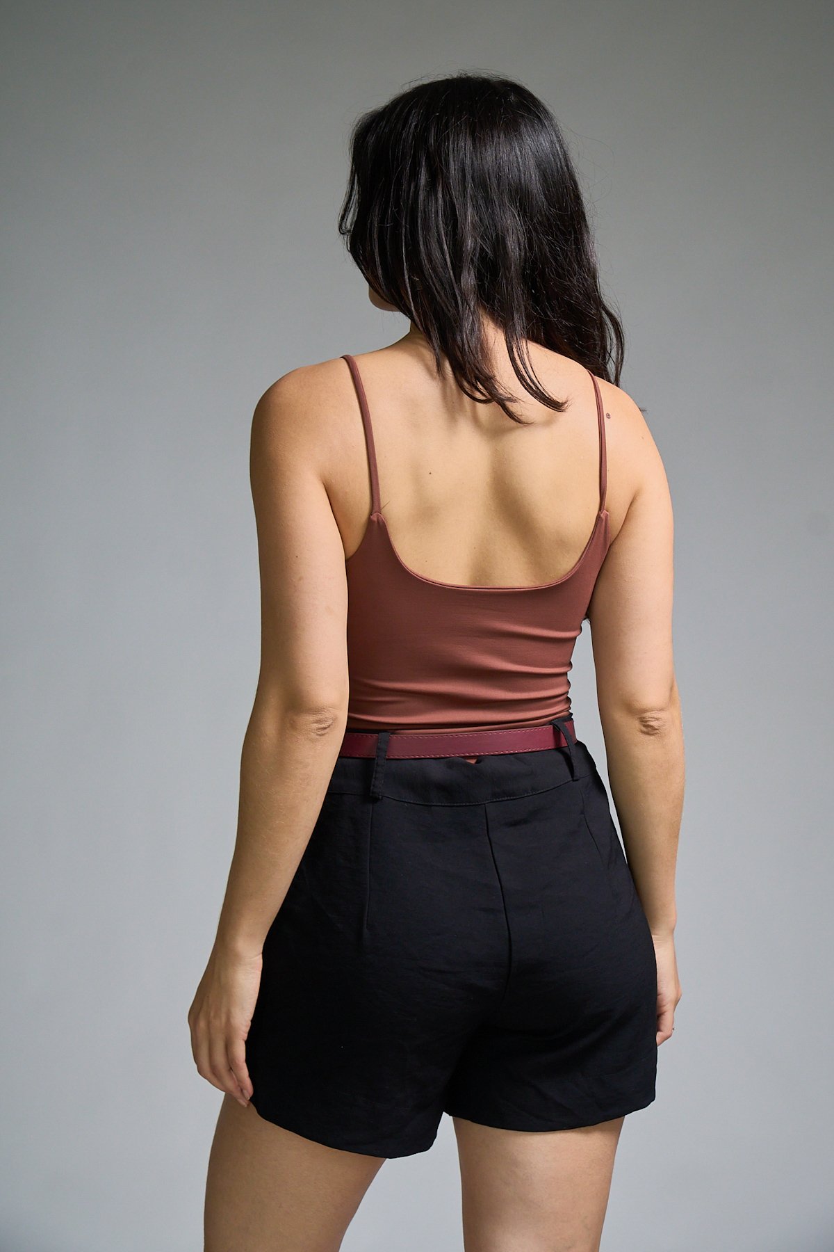 11 body de poliamida com alca fina sofia