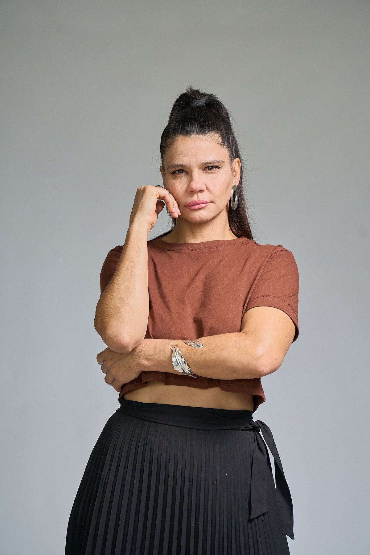 06 camiseta feminina cropped talia