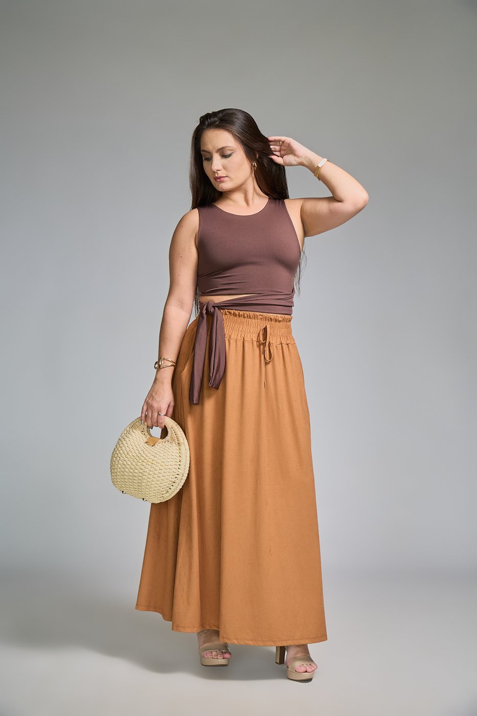 15 top cropped regata de suplex com faixa na cintura liz