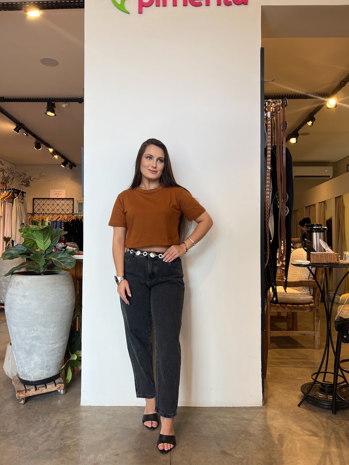 14 camiseta feminina cropped talia