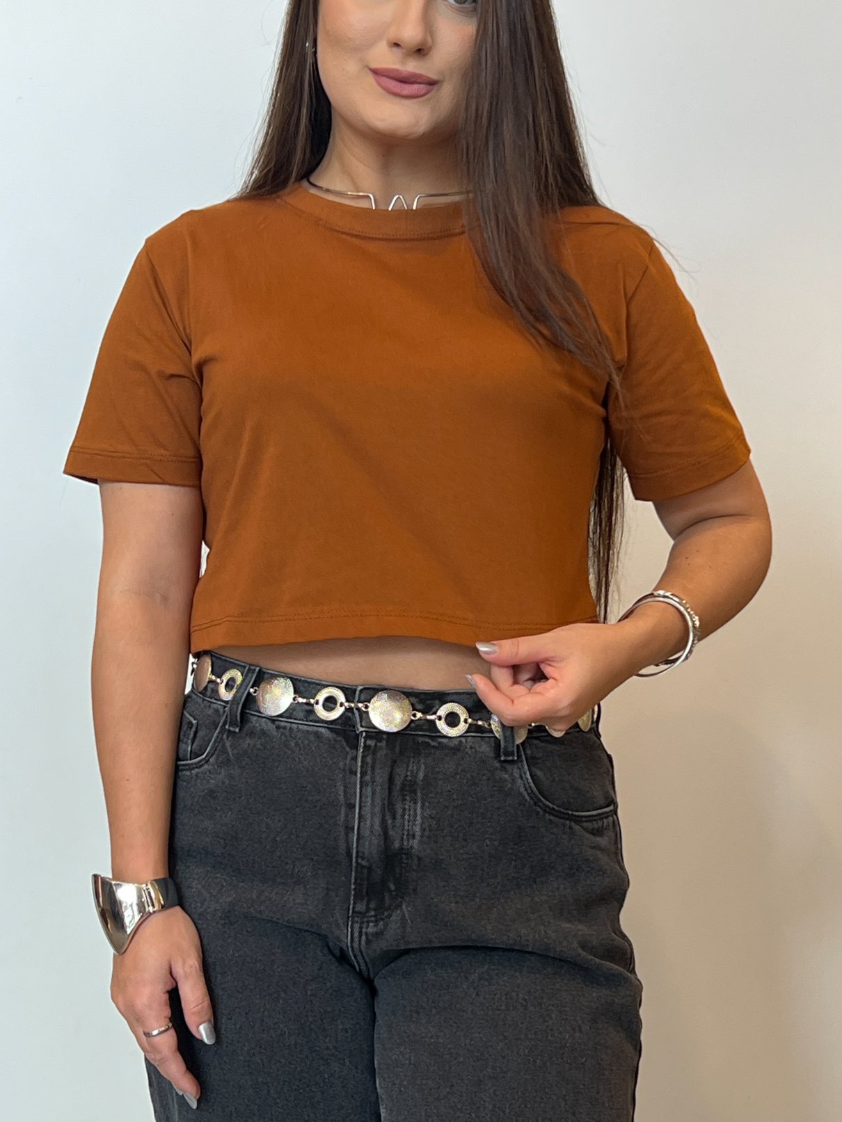 15 camiseta feminina cropped talia