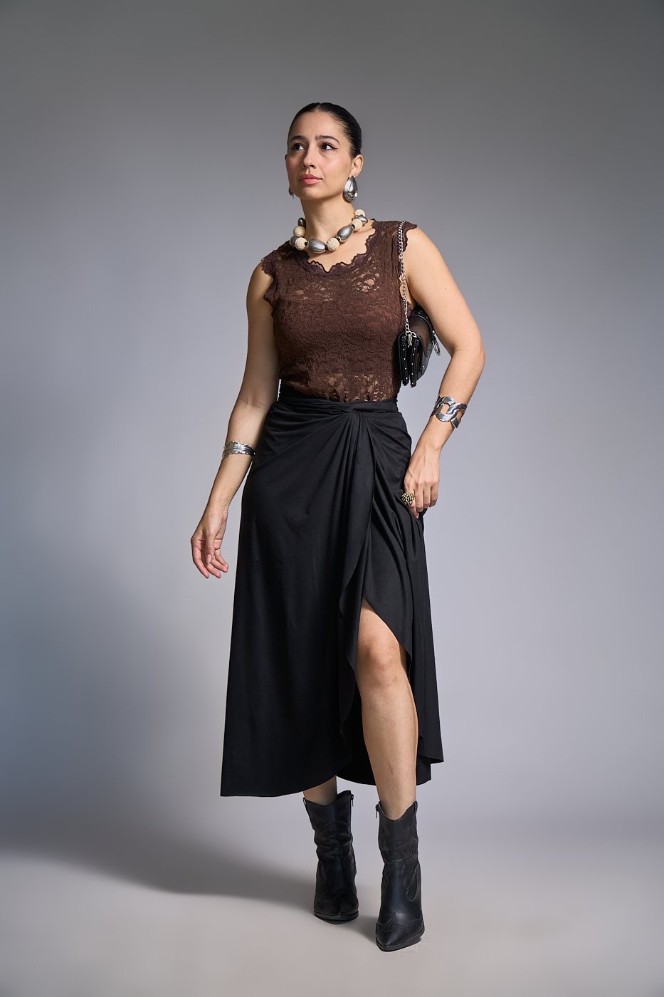 03 blusa de renda regata segunda pele milene