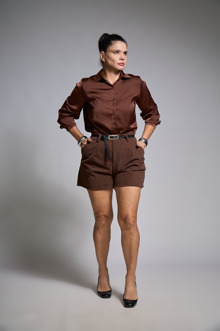 19 camisa de cetim manga longa tradicional leticia