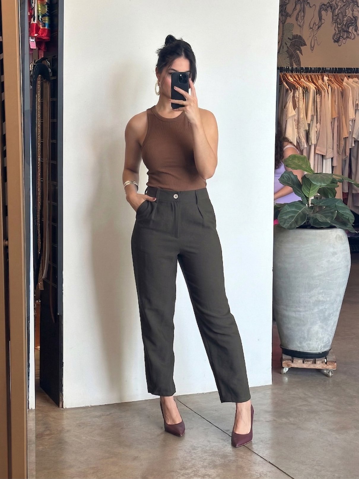 02 top cropped nadador alongado canelado com bojo mila