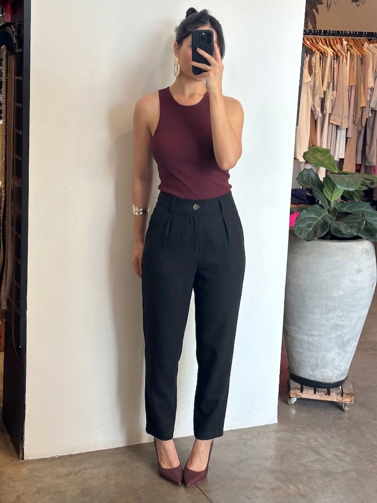 11 top cropped nadador alongado canelado com bojo mila