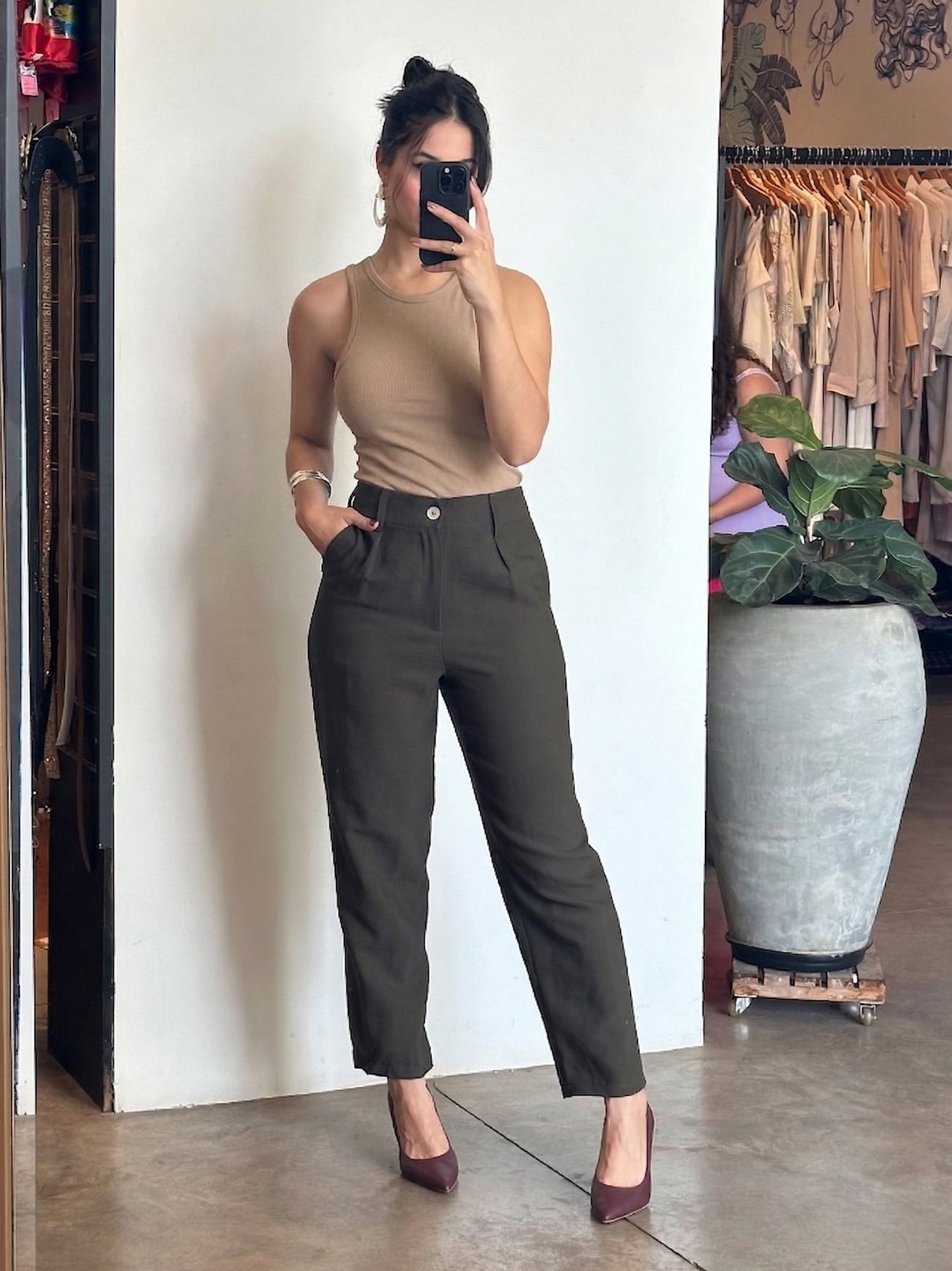 13 top cropped nadador alongado canelado com bojo mila