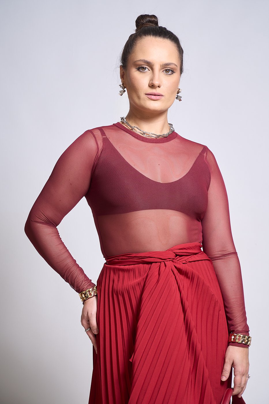 09 body de tule manga longa e gola alta antonela