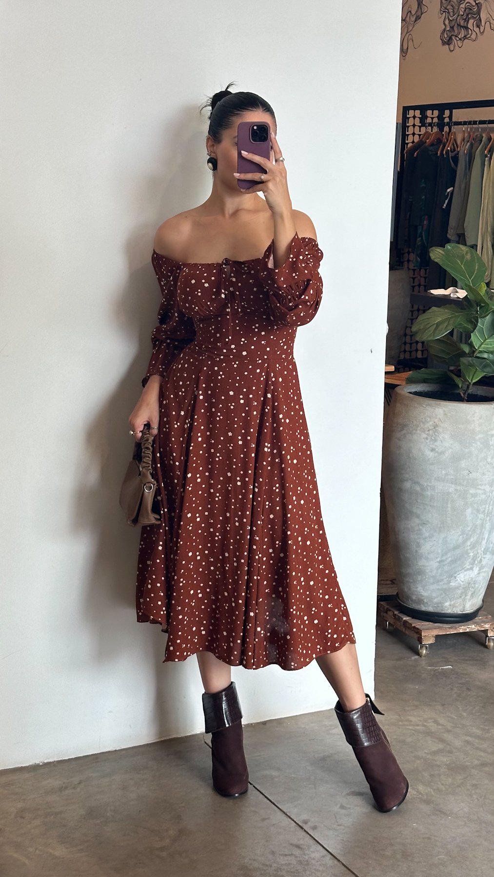 02 vestido liberty ciganinha de manga longa midi milena