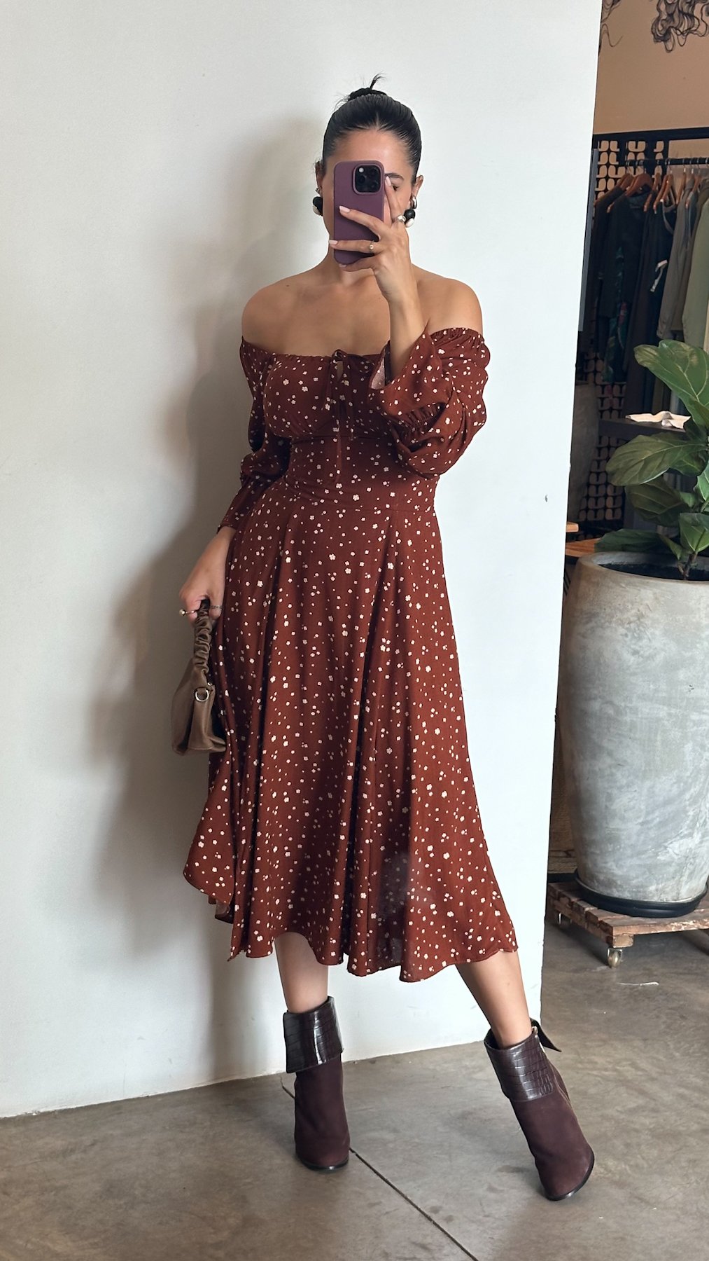 03 vestido liberty ciganinha de manga longa midi milena