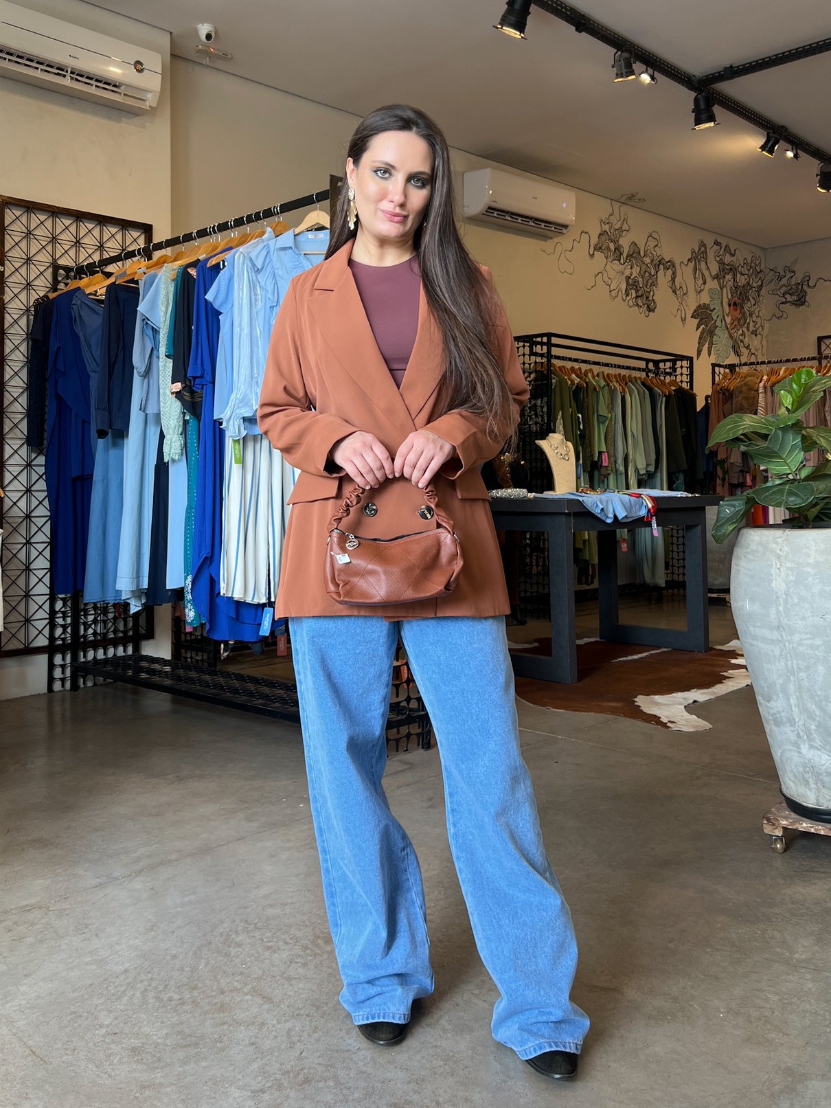 29 blazer com 4 botoes mescla urban melissa