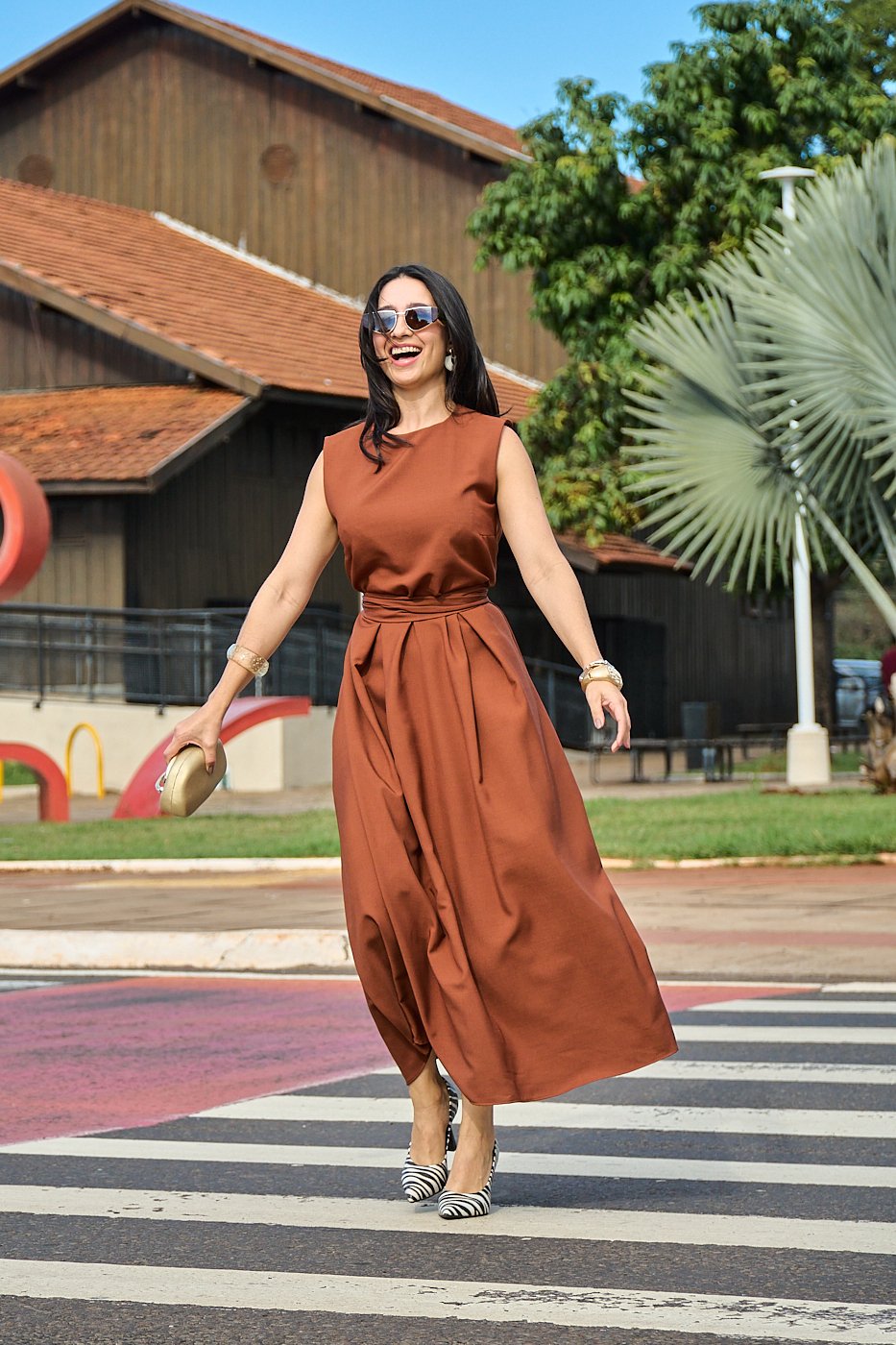 145 vestido feminino midi regata com cinto faixa classico eduarda