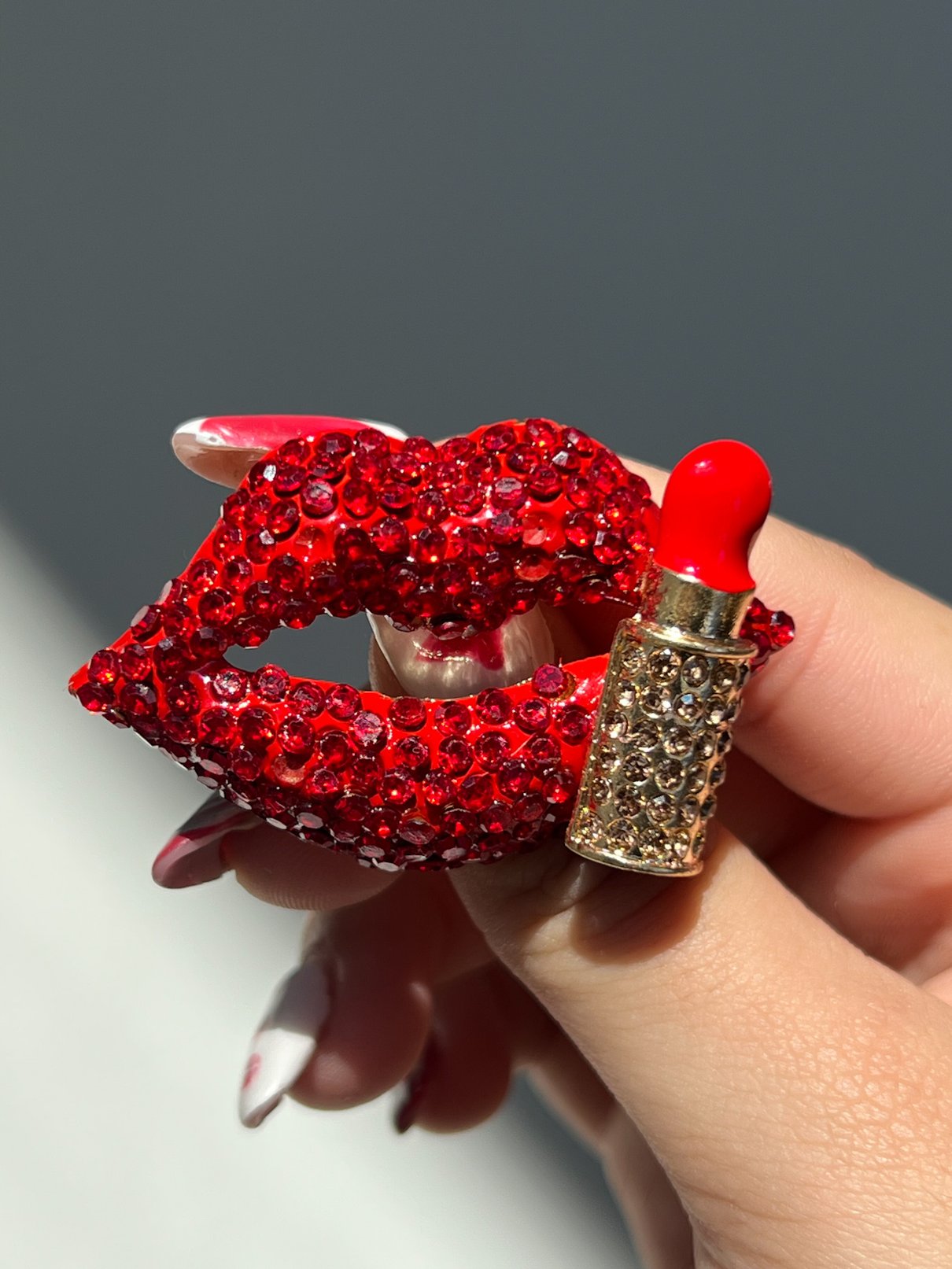 02 broche maxi boca cintilante